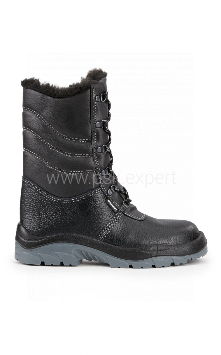 Ботинки рабочие зимние утепленные "Комфорт-Омон" цвет черный