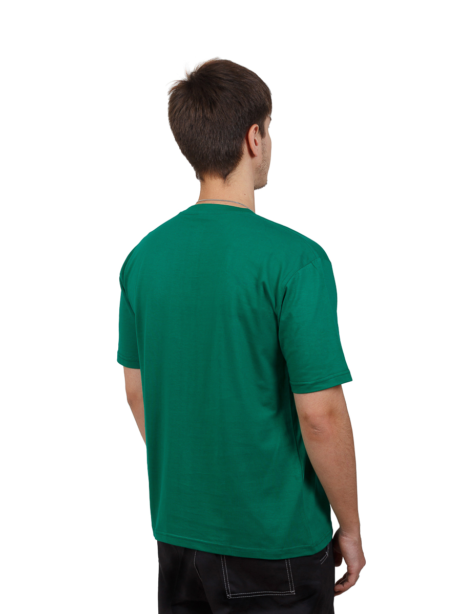 Футболка мужская с коротким рукавом  светло-зелёная